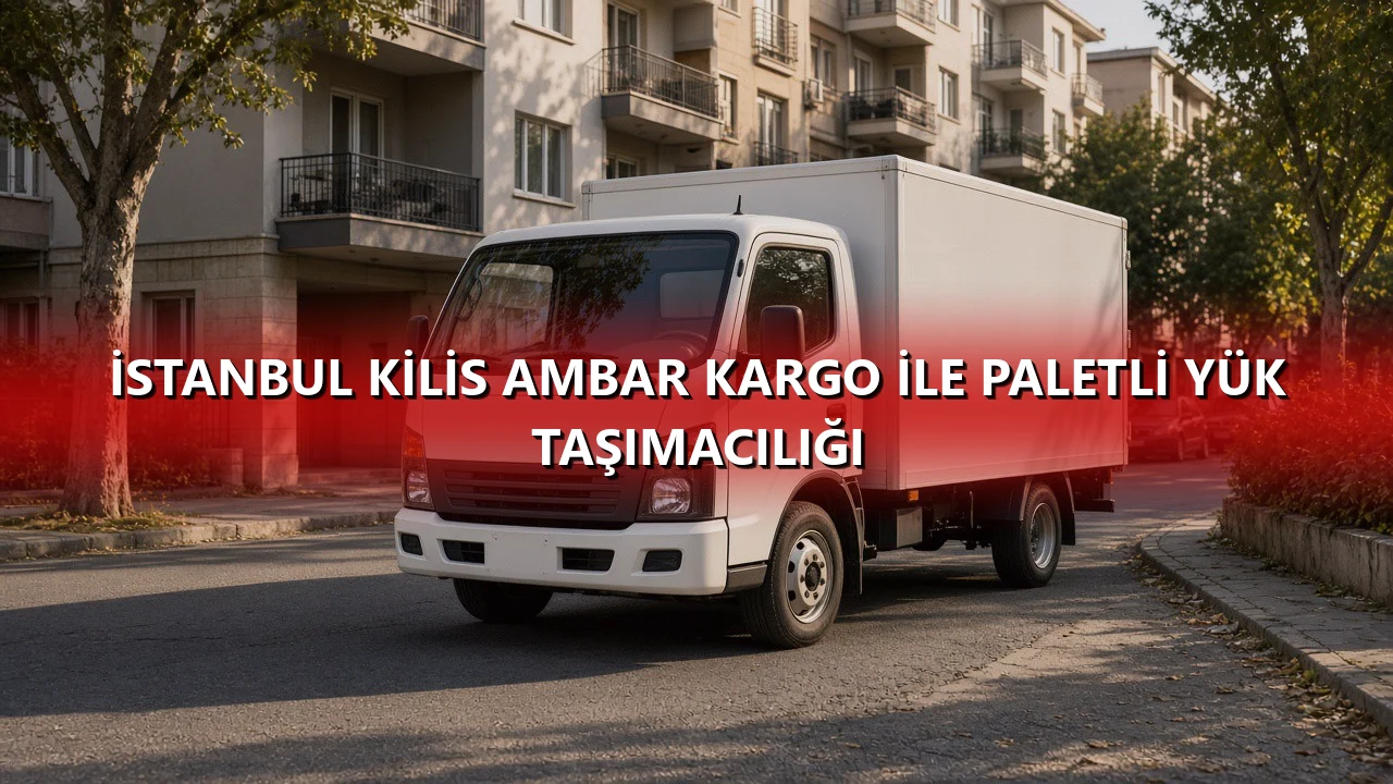 İstanbul Kilis Ambar Kargo İle Paletli Yük Taşımacılığı
